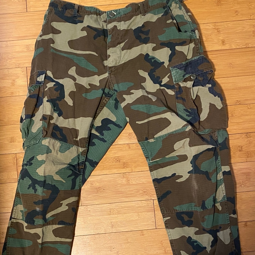 U.S. Army Green and Brown Cargo Pants